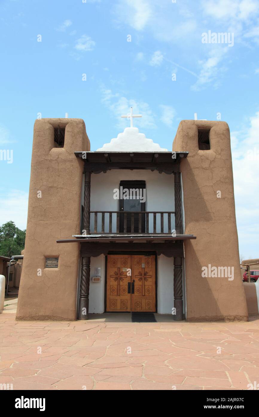San Geronimo Chapel, Church, Taos Pueblo, UNESCO World Heritage Site