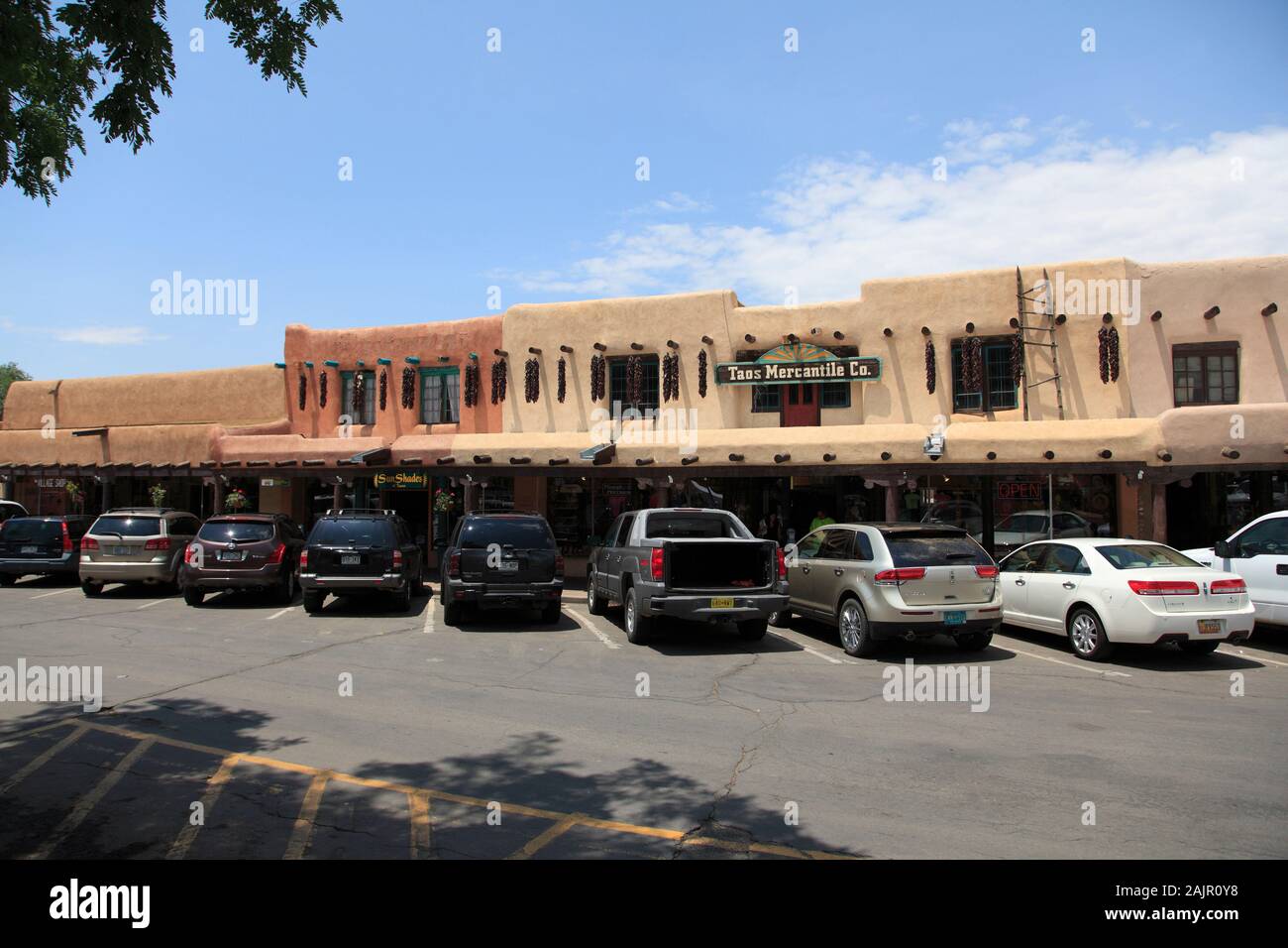 Downtown taos hires stock photography and images Alamy