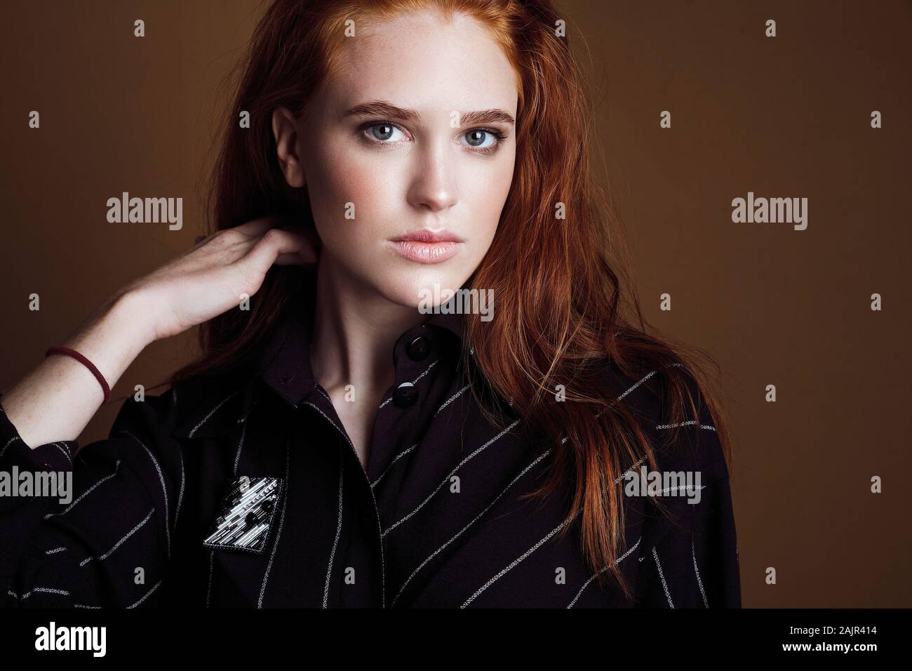 Youth with ginger hair hi-res stock photography and images - Alamy