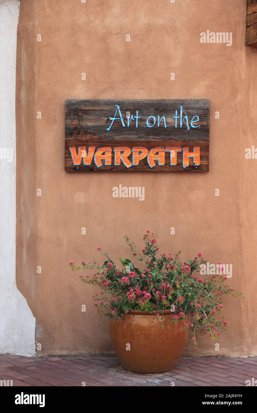 Native American Art Gallery, Old Town, Albuquerque, New Mexico, USA