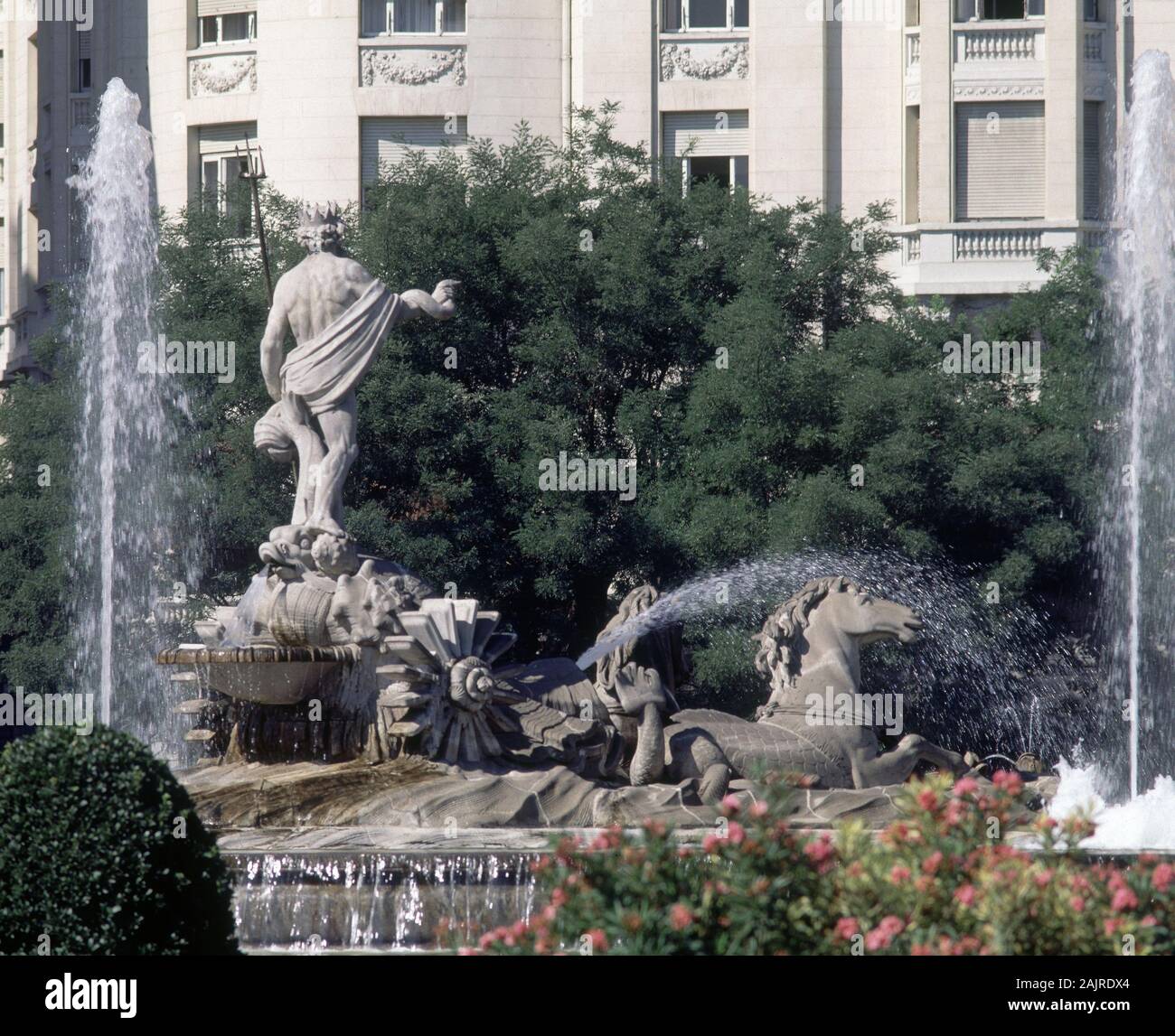 DETALLE DE LA FUENTE DE NEPTUNO 178084. Author JUAN PASCUAL DE MENA