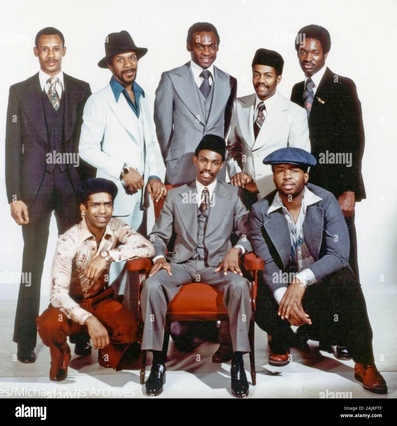KOOL AND THE GANG Promotional photo of American music group about 1972 Stock Photo