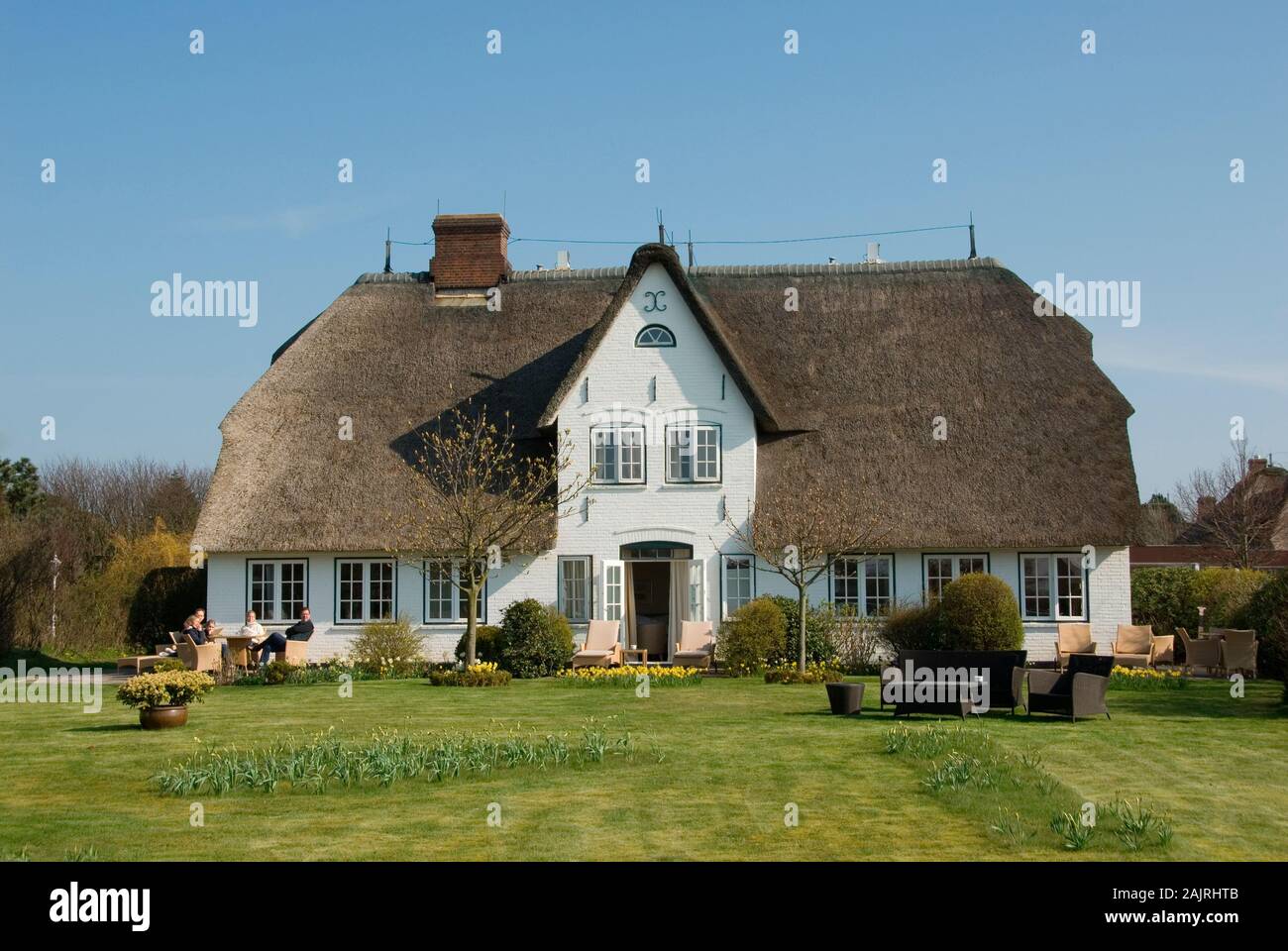 Friesenhaus auf Sylt, Property Release: NO Stock Photo