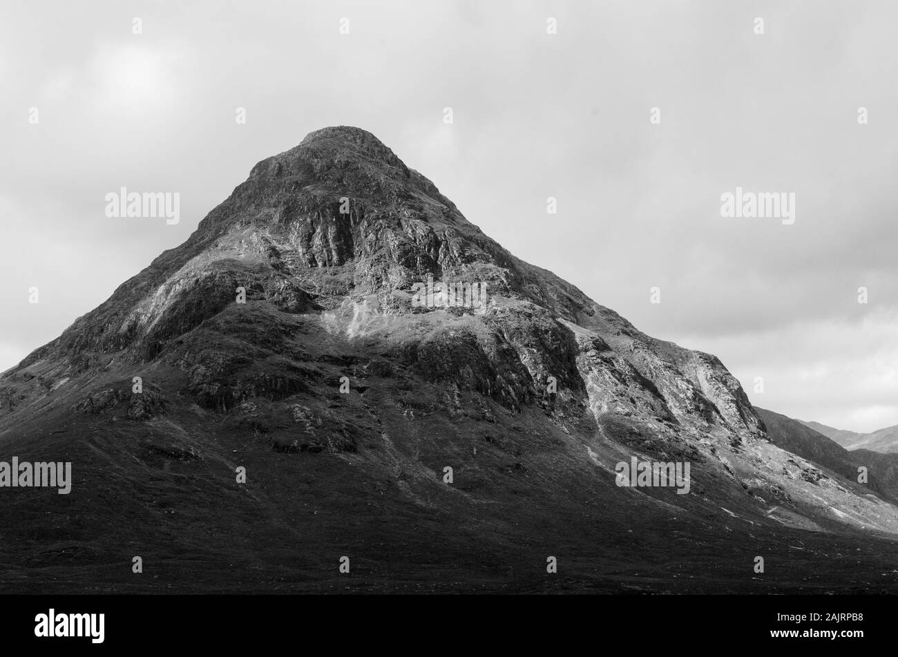 Buachaille Etive Mor Glen Coe Scottish Highlands Scotland UK Stock Photo