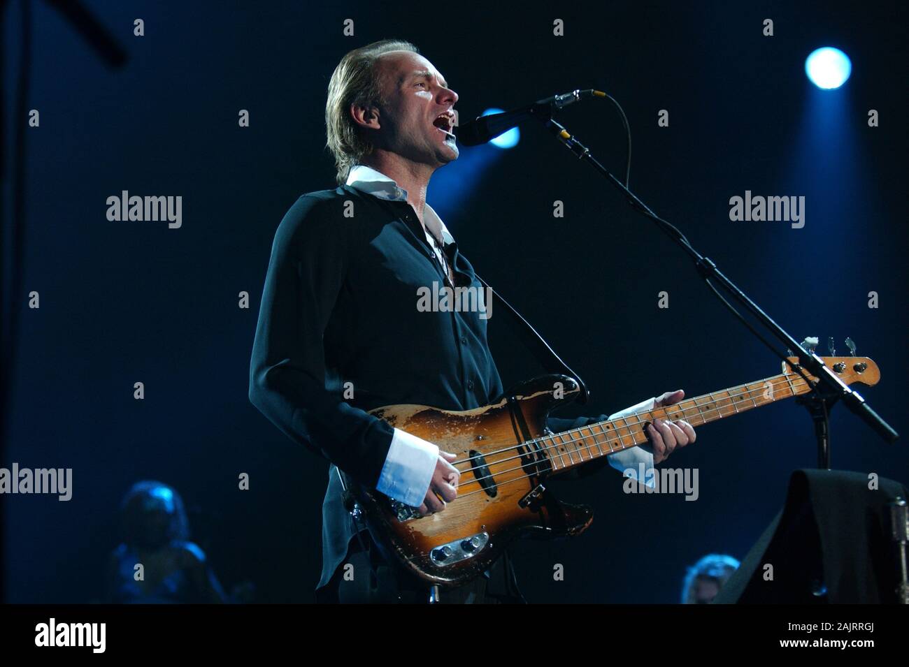 Milan Italy, 30 November 2004, Live concert of Sting at the Forum