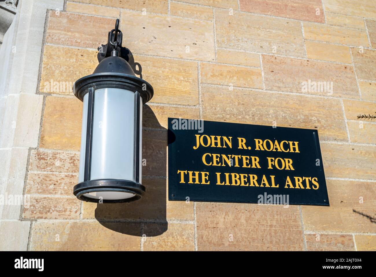 ST. PAUL, MN/USA - JANUARY 4, 2020: John R. Roach Center for Liberal Arts at University of St. Thomas. Stock Photo