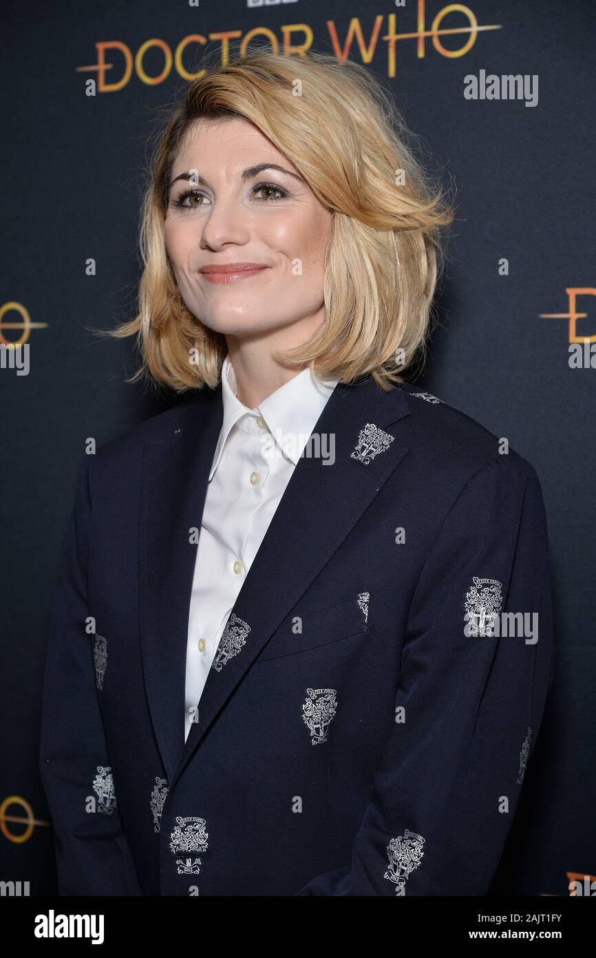 Actress Jodie Whittaker, the first female Dr. Who, attends the BBC