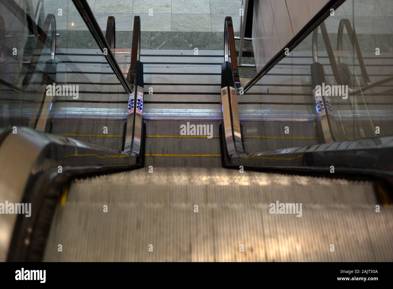 Istanbul Airport / Turkey November 19 2019 Designer shops and Fast