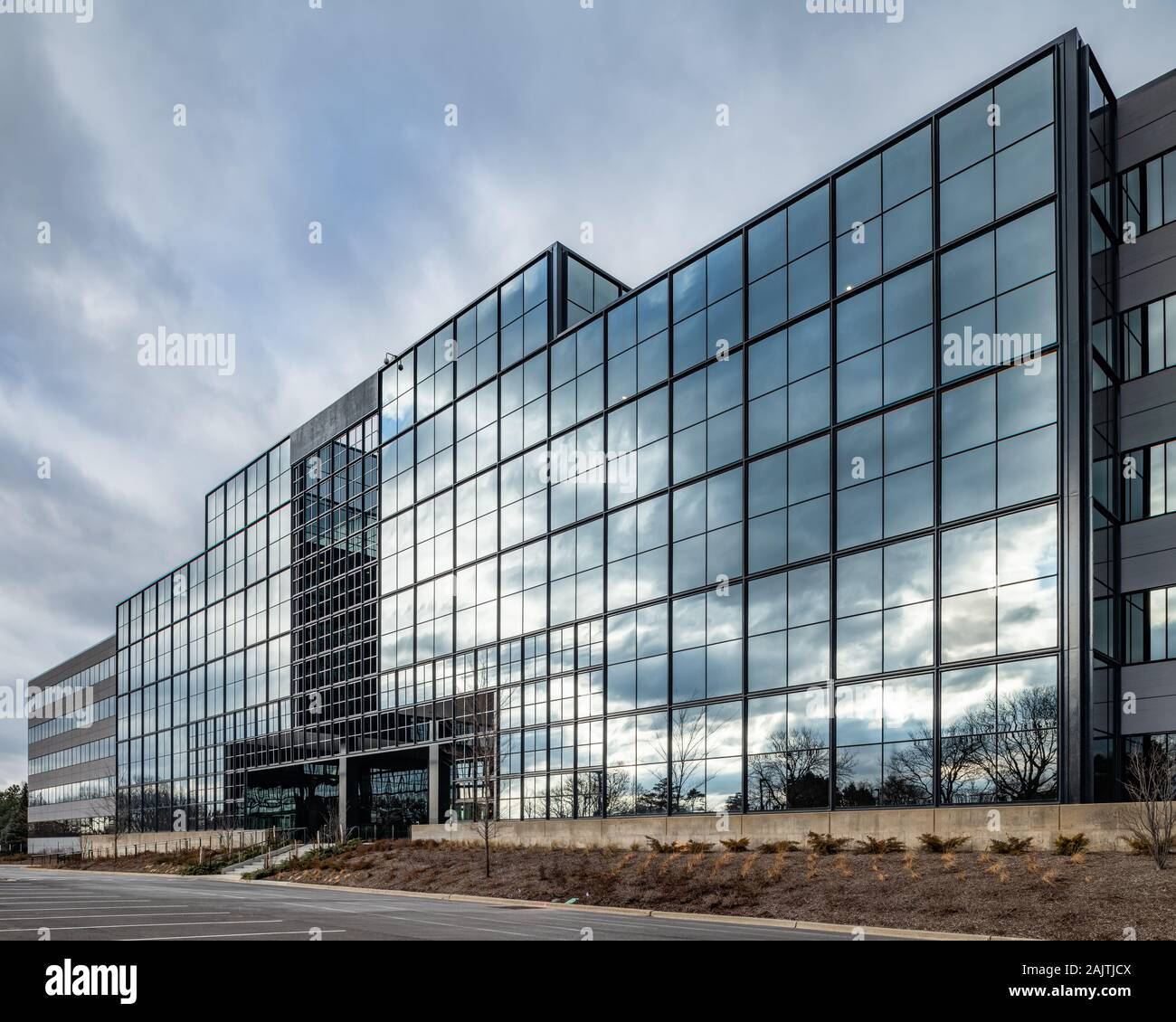 Former Xerox headquarters, suburban office building Stock Photo
