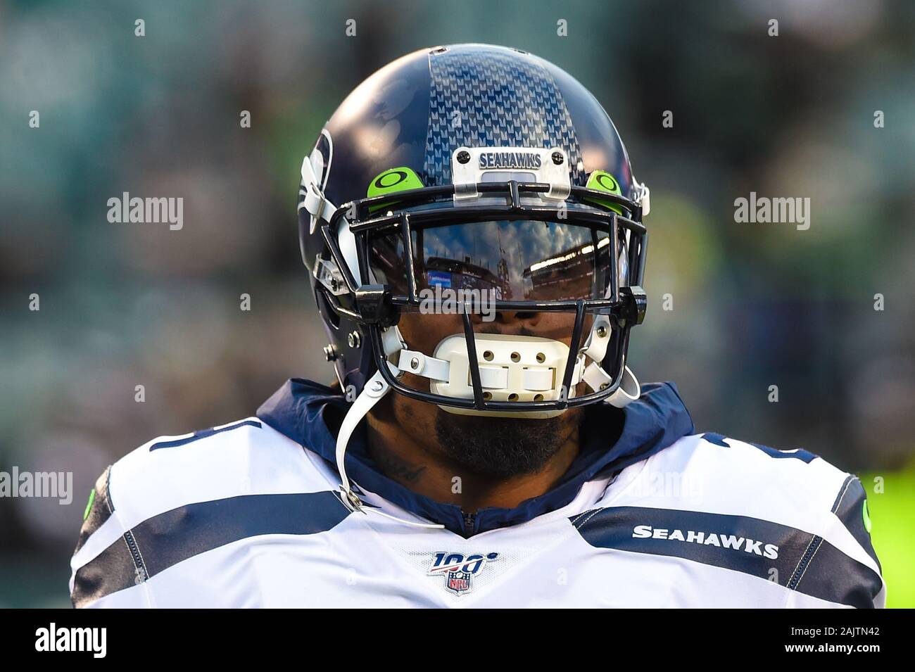 Seattle Seahawks running back Marshawn Lynch (24) walks the sidelines as he  sits out the fourth quarter in the against the New Orleans Saints at  CenturyLink Field in Seattle, Washington on December