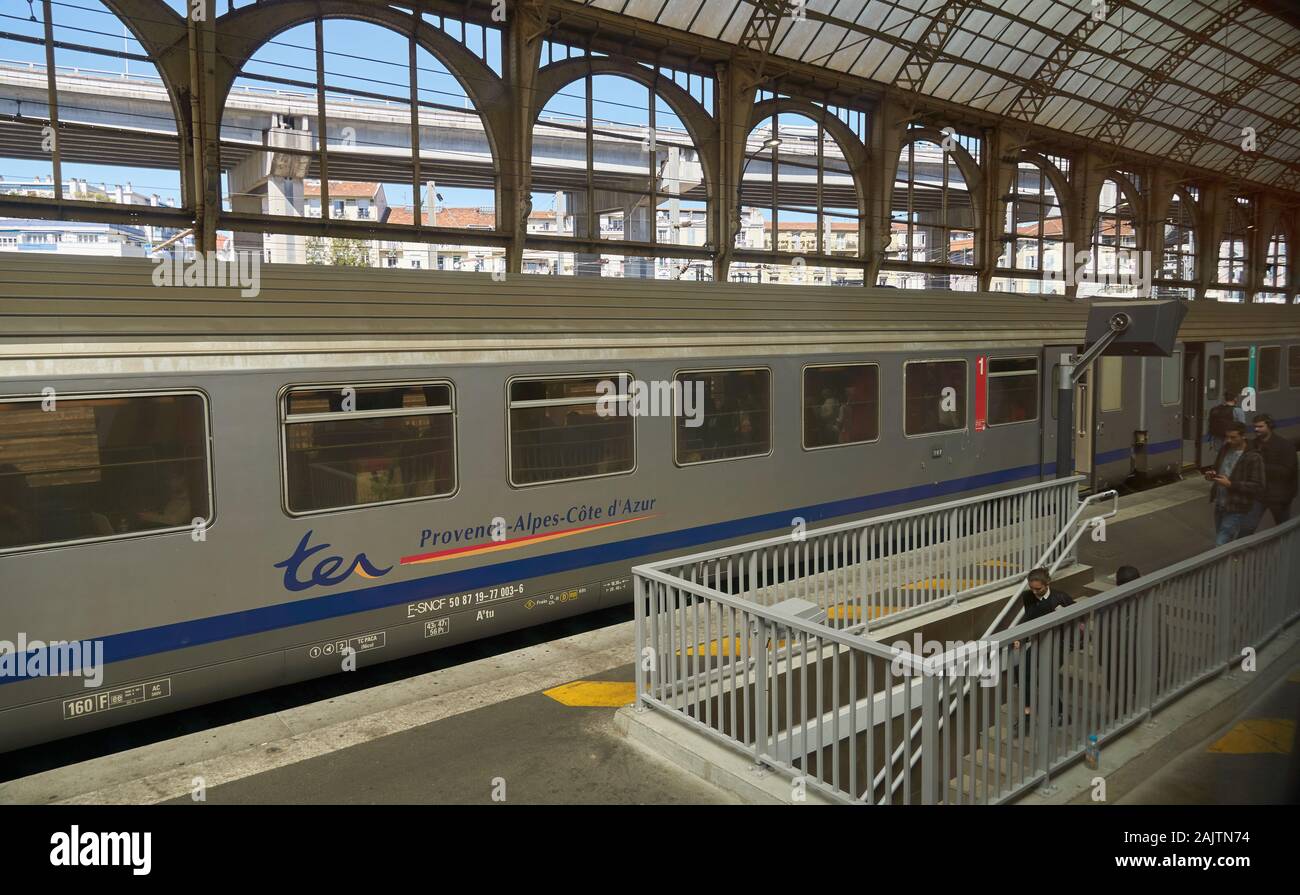 Nice ville railway station hires stock photography and images Alamy