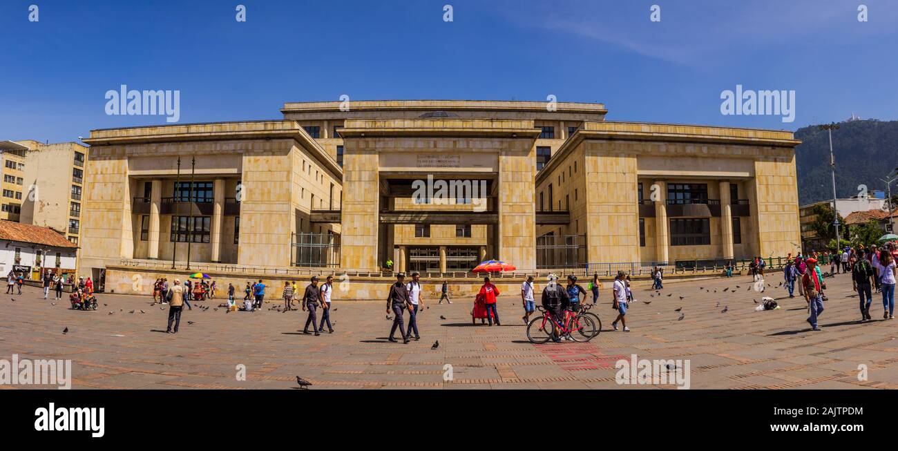 Palace of Justice, main building of the judicial power in Colombia