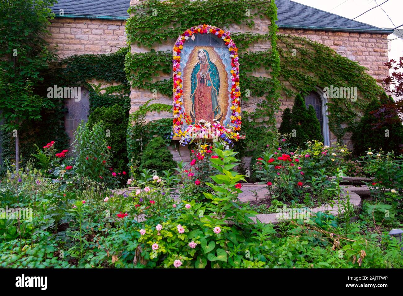 Guadalupe church garden hi-res stock photography and images - Alamy