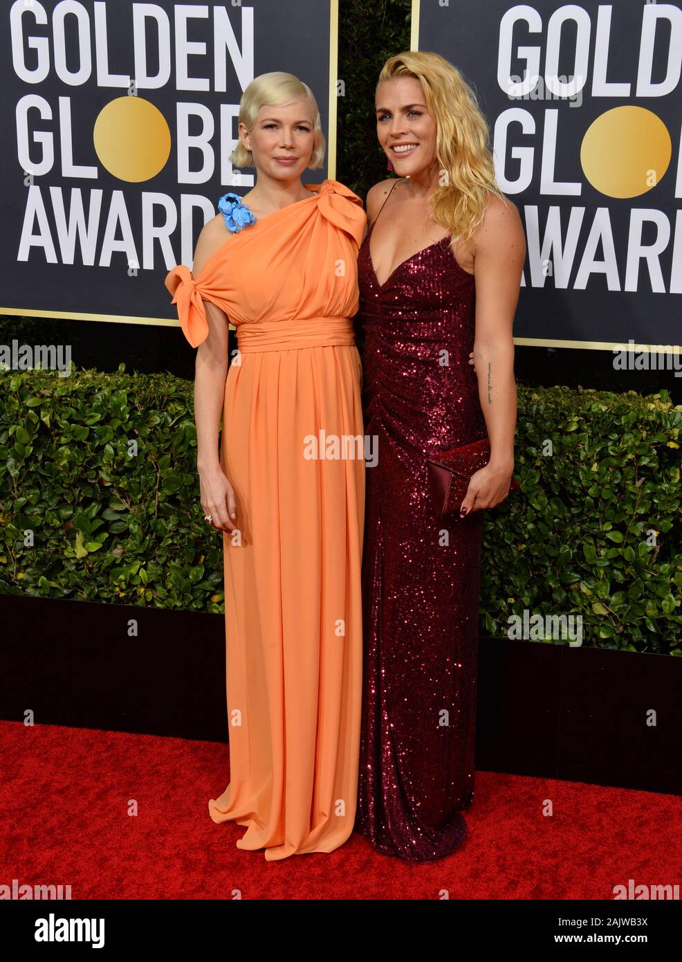 Los Angeles, California, USA. 05th Jan, 2020. Michelle Williams & Busy