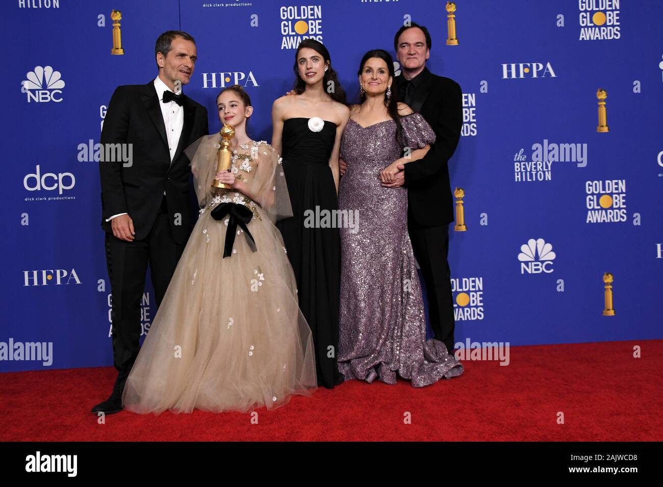 Los Angeles, California, USA. 05th Jan, 2020. Margaret Qualley, Quentin