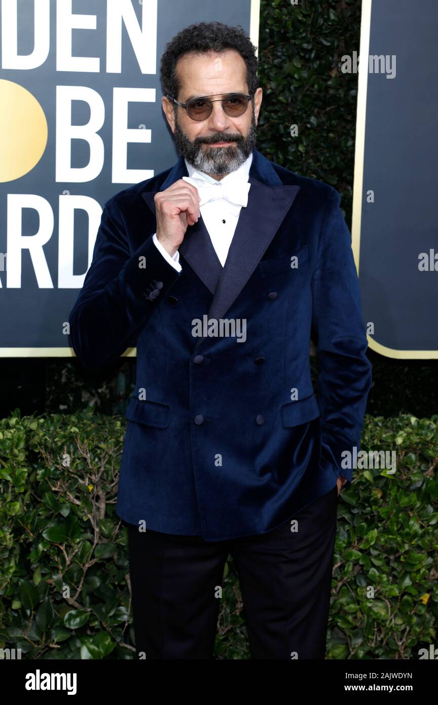 Beverly Hills, USA. 05th Jan, 2020. Tony Shalhoub attending the 77th