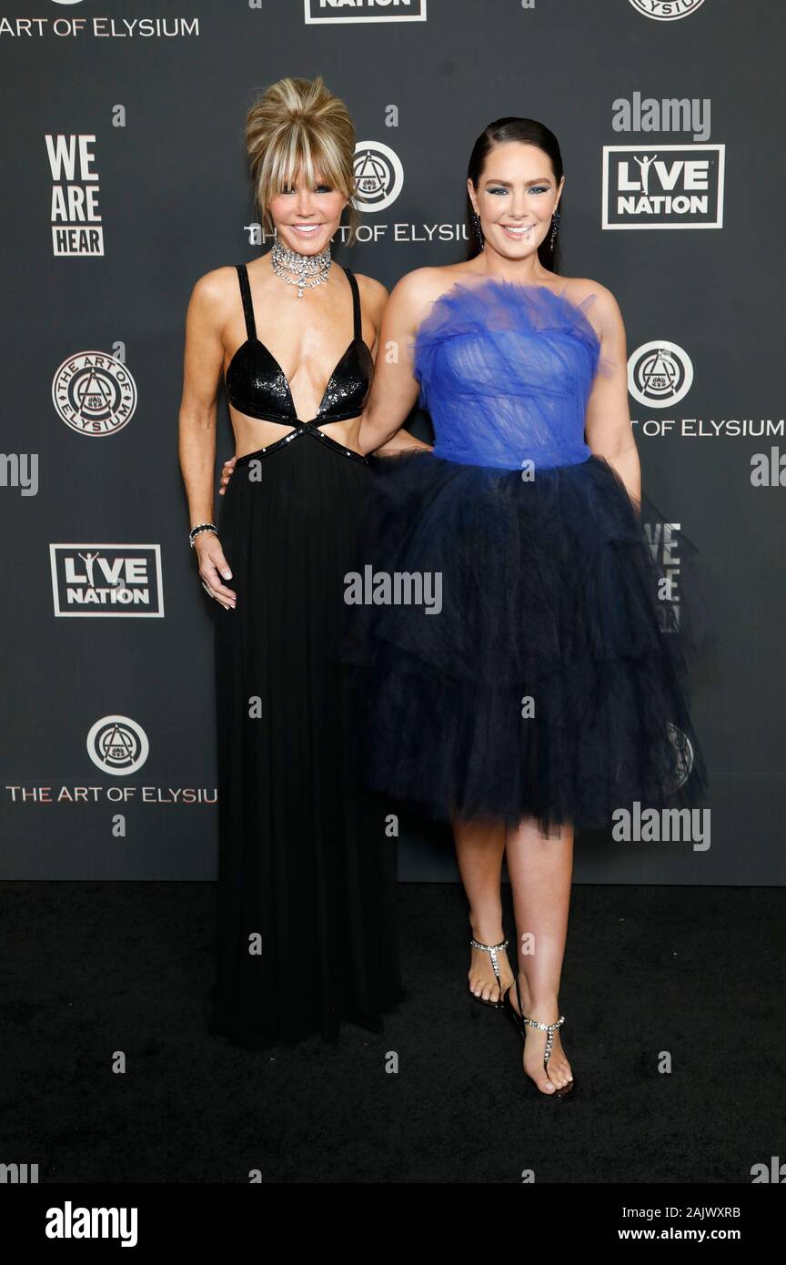 Los Angeles, USA. 04th Jan, 2020. Laura Dunn and Beau Dunn at the 13th Art of Elysium Celebration 'Heaven' at the Hollywood Palladium. Los Angeles, January 4, 2020 | usage worldwide Credit: dpa/Alamy Live News Stock Photo