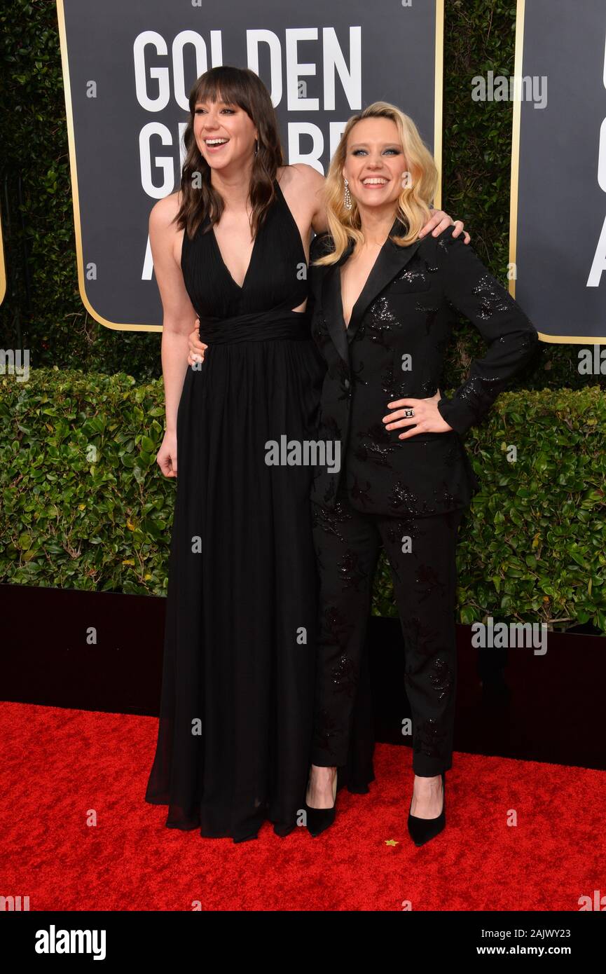 Los Angeles, California, USA. 05th Jan, 2020. Kate McKinnon & Emily(02)