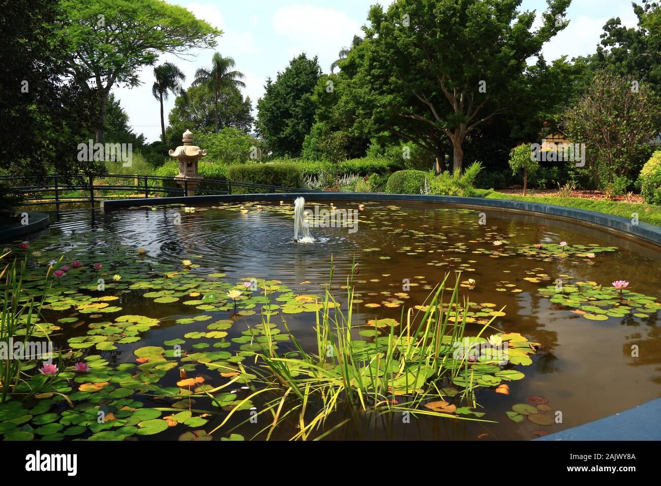 Laurel Bank Park, Toowoomba, Queensland Stock Photo Alamy