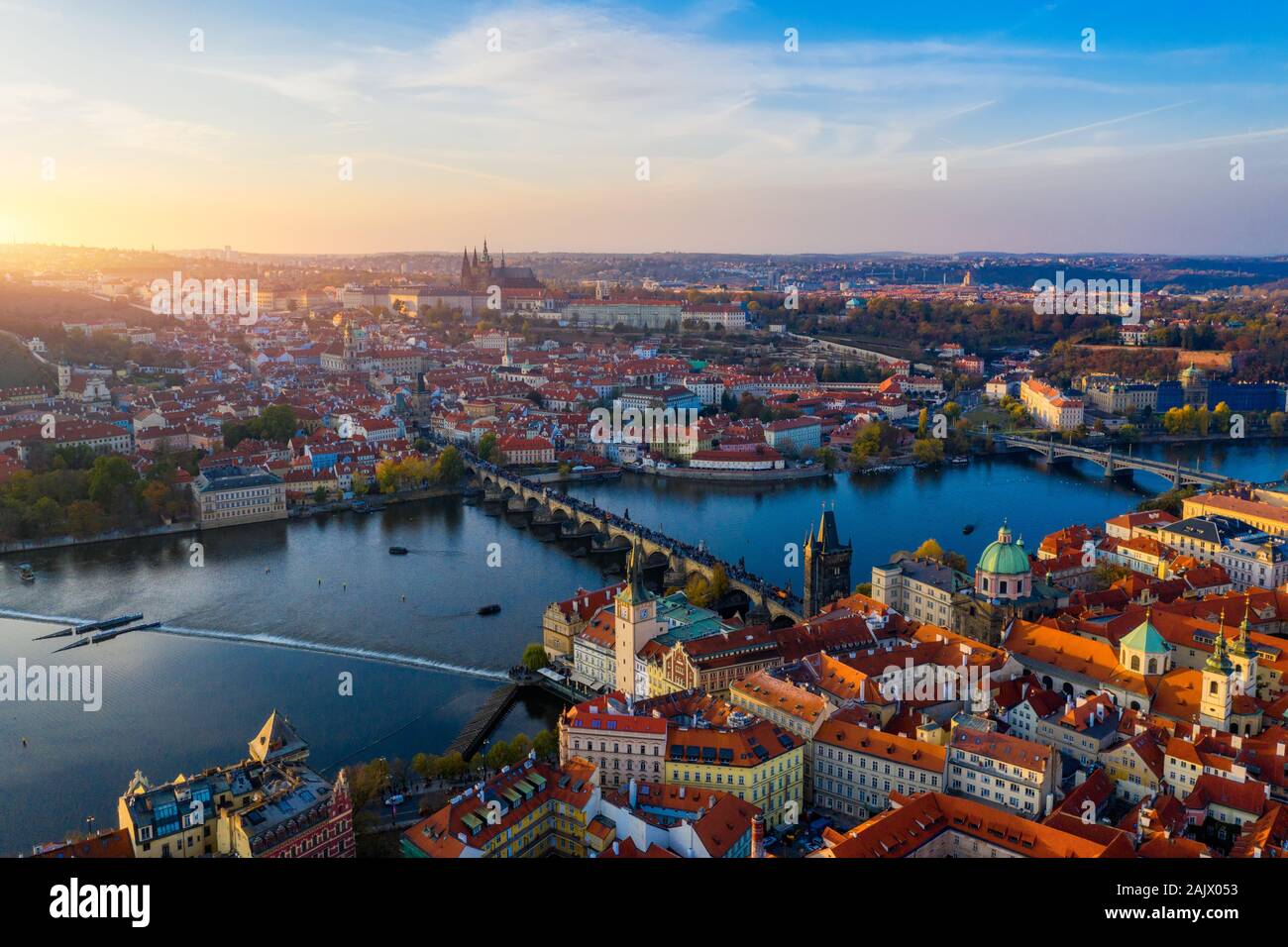 Aerial Prague River Bridge Drone Hi res Stock Photography And Images Aerial Prague River Bridge Drone Hi res Stock Photography And Images