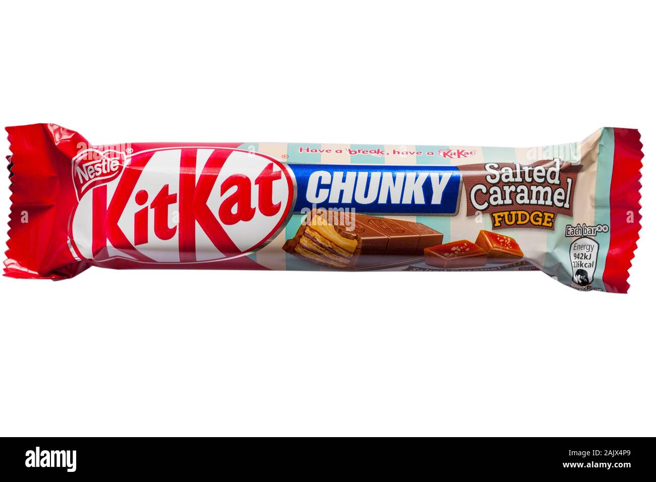 Kitkat salted caramel fudge Cut Out Stock Images & Pictures Alamy