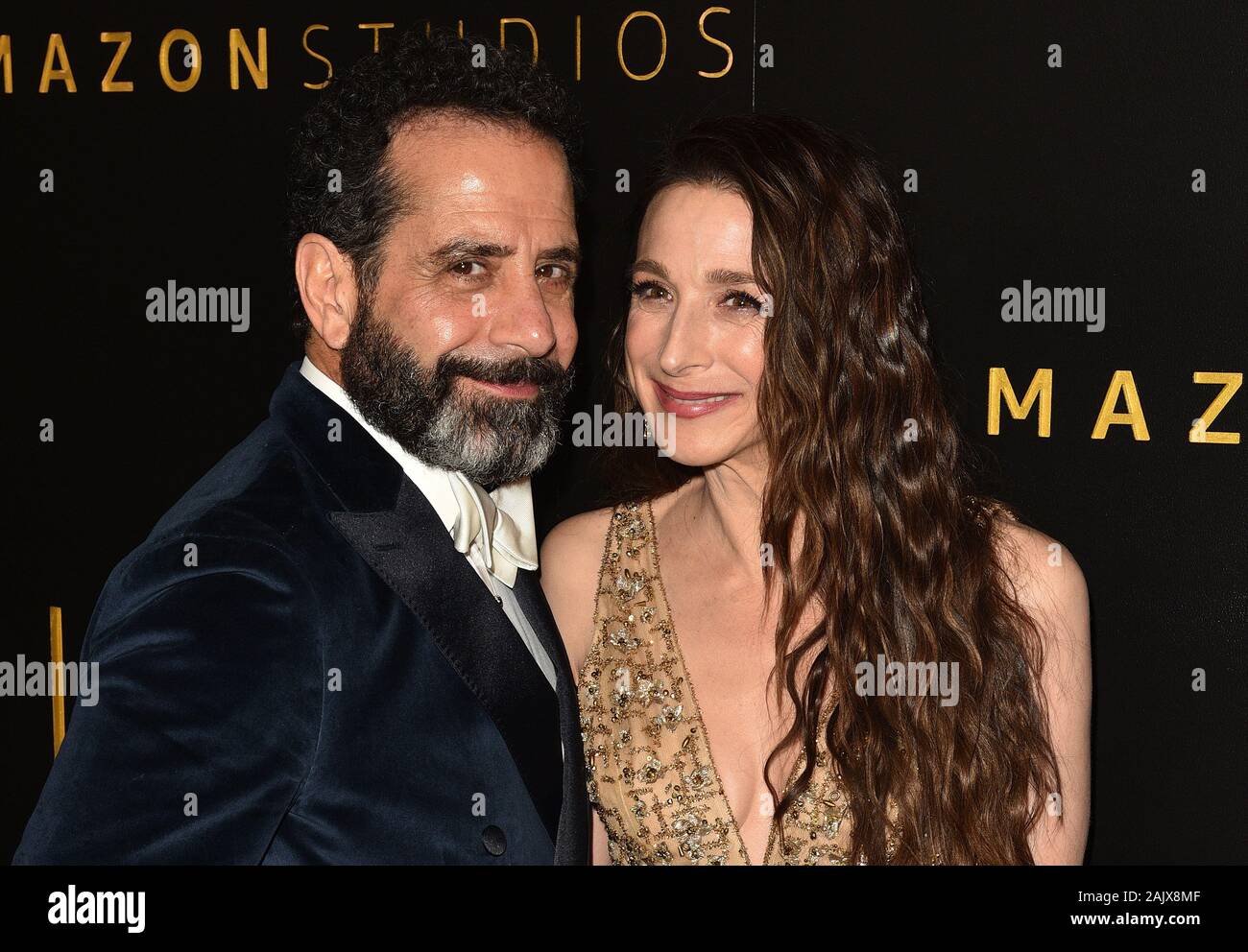 Beverly Hills, California, USA. 05th Jan, 2020. Tony Shalhoub and Marin