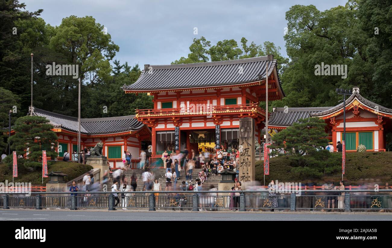 Yasaka Shrine, is a Shinto shrine in the Gion District of Kyoto. the ...