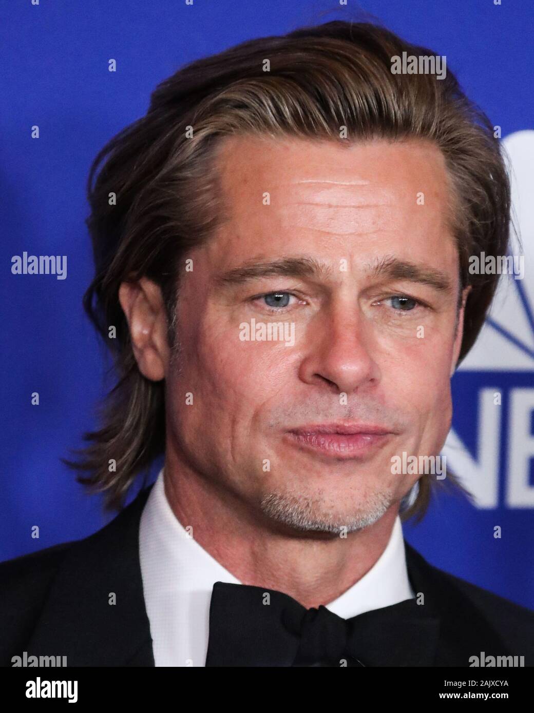 Brad Pitt In Brioni @ 2020 Golden Globe Awards