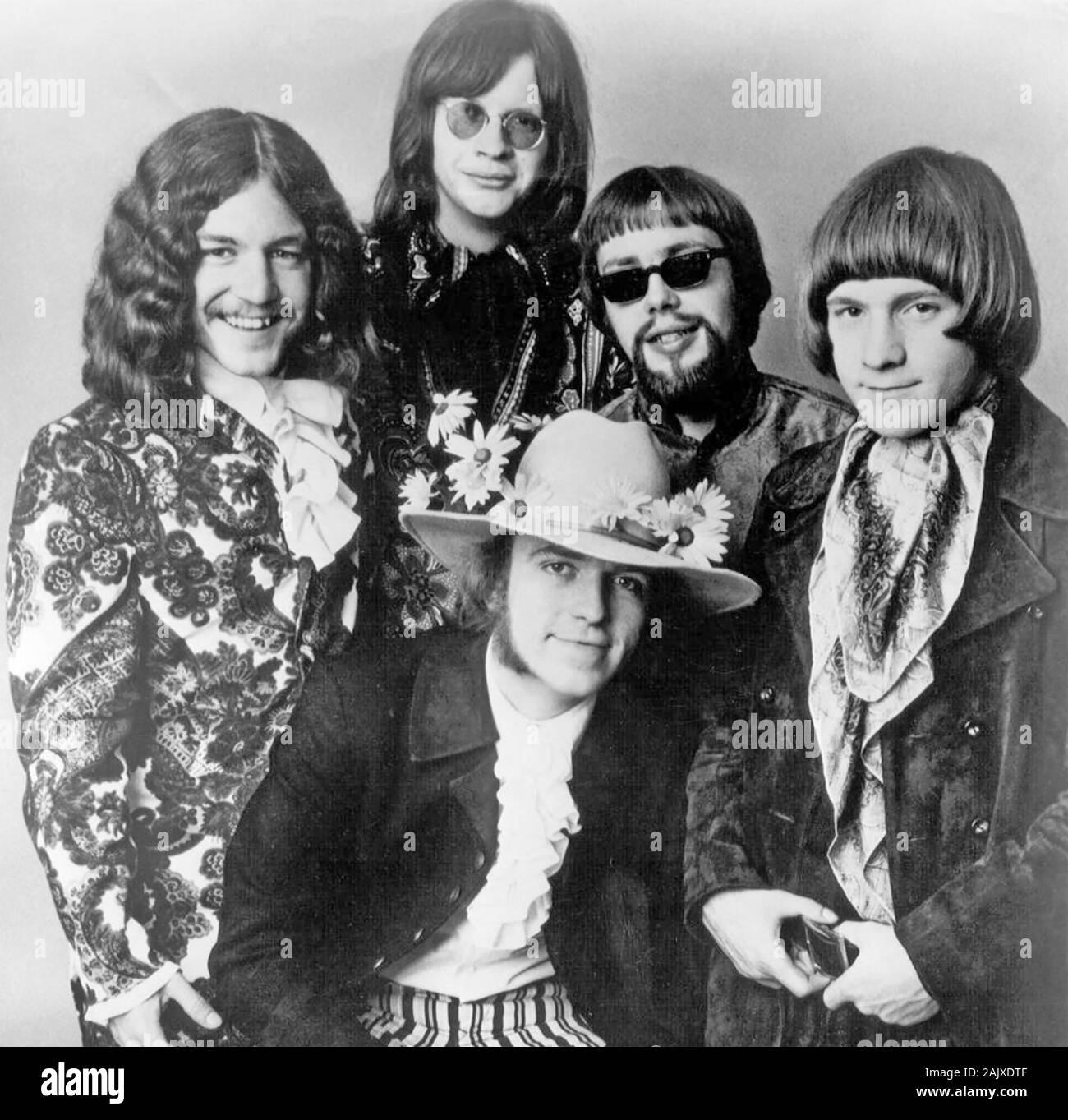 THE LEMON PIPERS Promotional photo of American rock group about 1968 Stock Photo