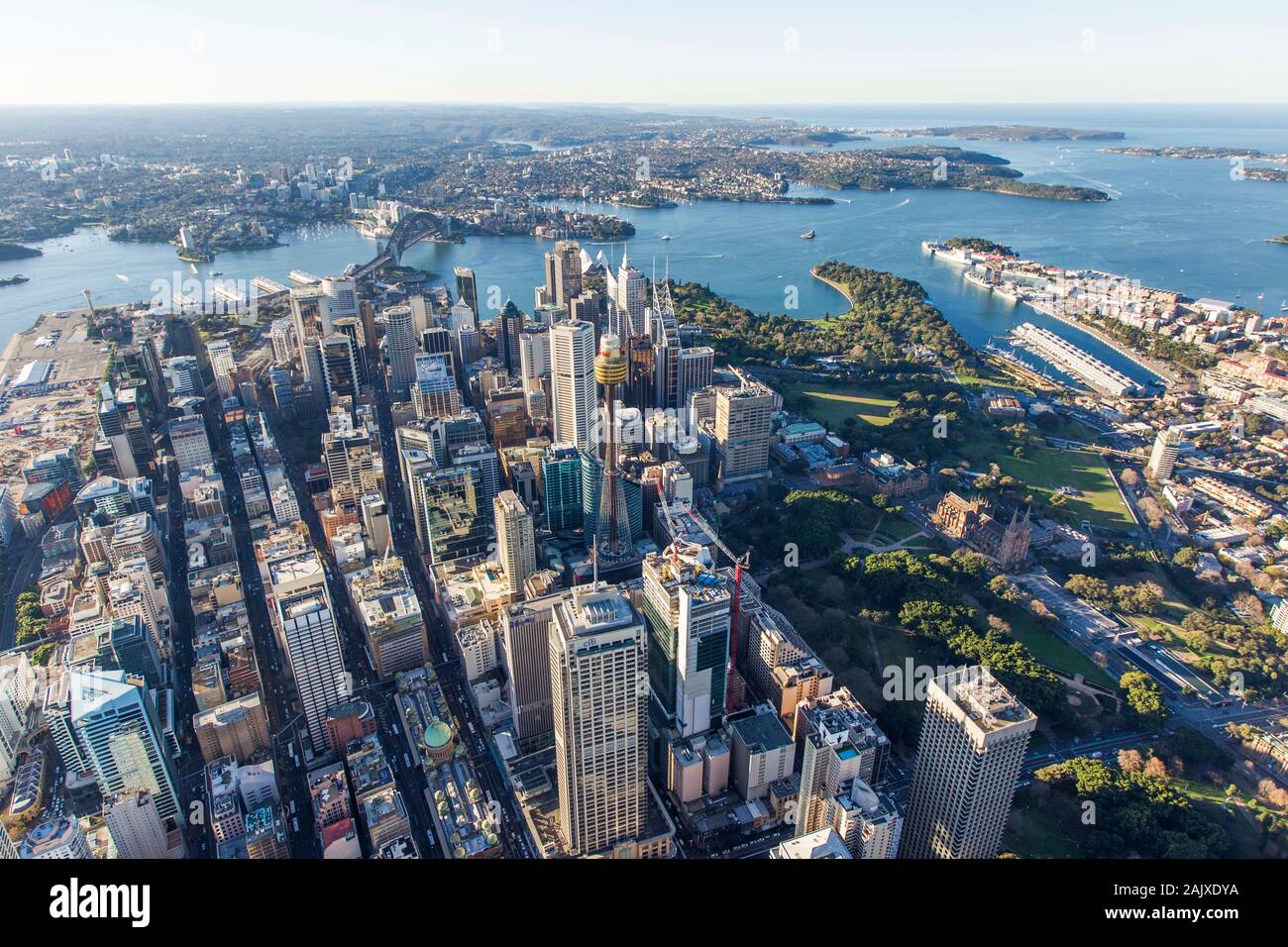 The Sydney CBD is the main commercial centre of Sydney, the state