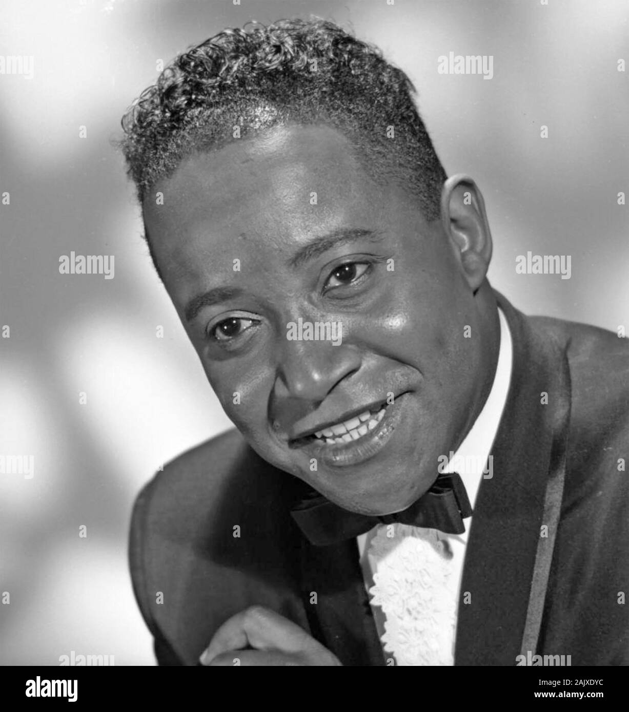 TOMMY EDWARDS (1922-1969) Promotional photo of American singer/songwriter about 1960 Stock Photo