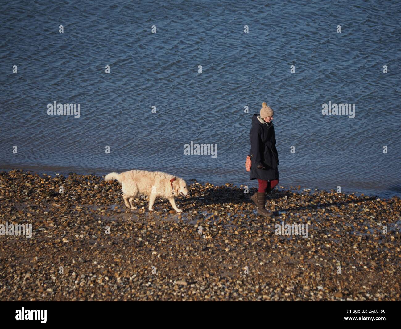 Sheerness, Kent, UK. 6th Jan, 2020. UK Weather: a sunny day in Sheerness, Kent. Credit: James Bell/Alamy Live News Stock Photo