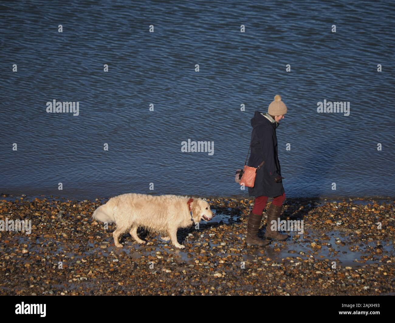 Sheerness, Kent, UK. 6th Jan, 2020. UK Weather: a sunny day in Sheerness, Kent. Credit: James Bell/Alamy Live News Stock Photo