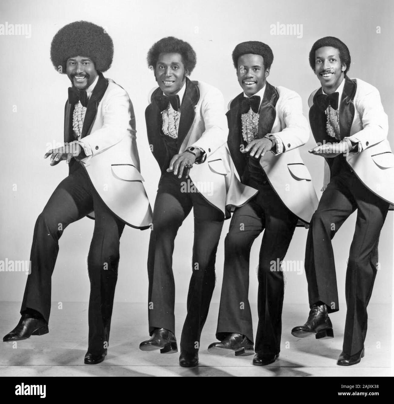 THE DRIFTERS Promotional photo of American vocal group about  1970 Stock Photo
