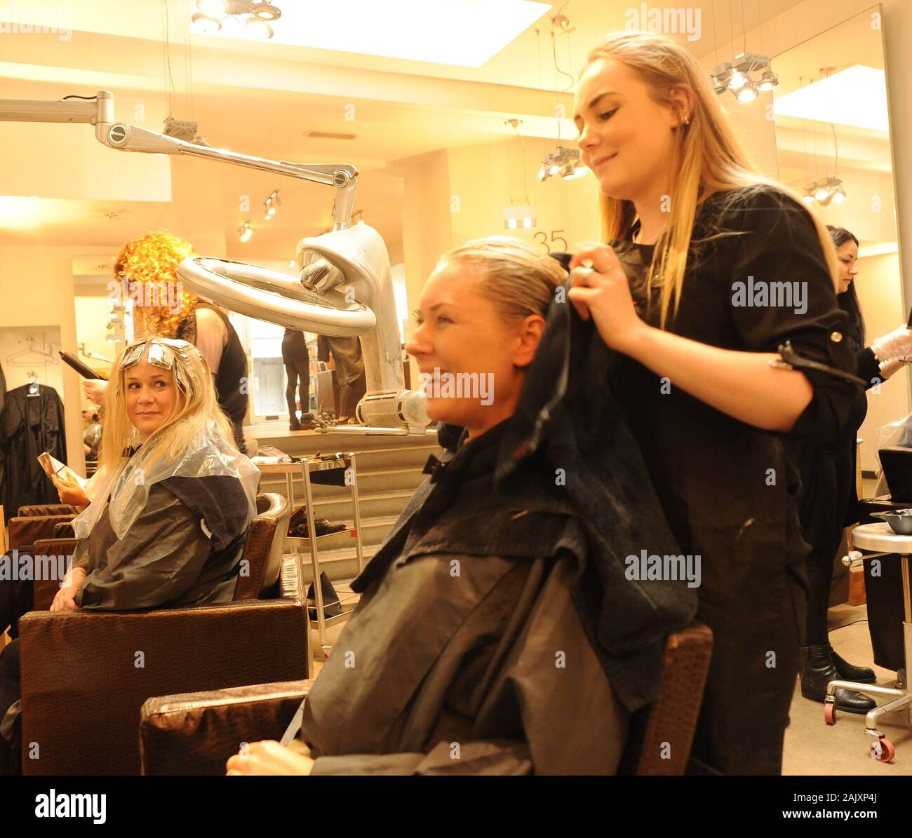 Stella English Treats Herself To A Hair Blow Dry And Style At