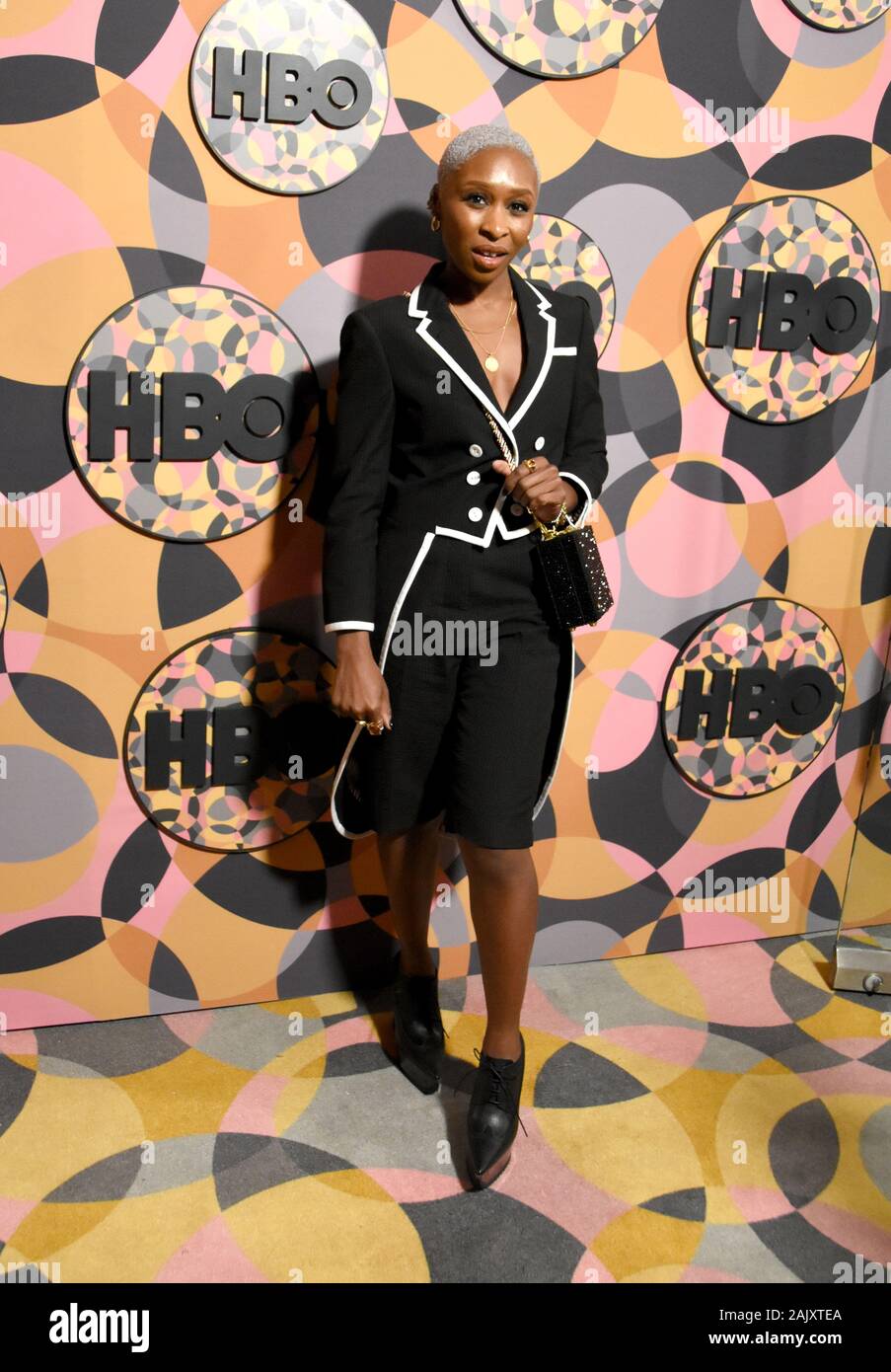Beverly Hills, California, USA 5th January 2020 Actress Cynthia Erivo attends HBO's Official Golden Globes After Party on January 5, 2020 at Circa 55 Restaurant in Beverly Hills, California, USA. Photo by Barry King/Alamy Live News Stock Photo