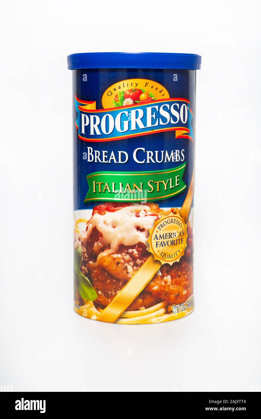 Food Progresso bread crumbs Italian Style Stock Photo