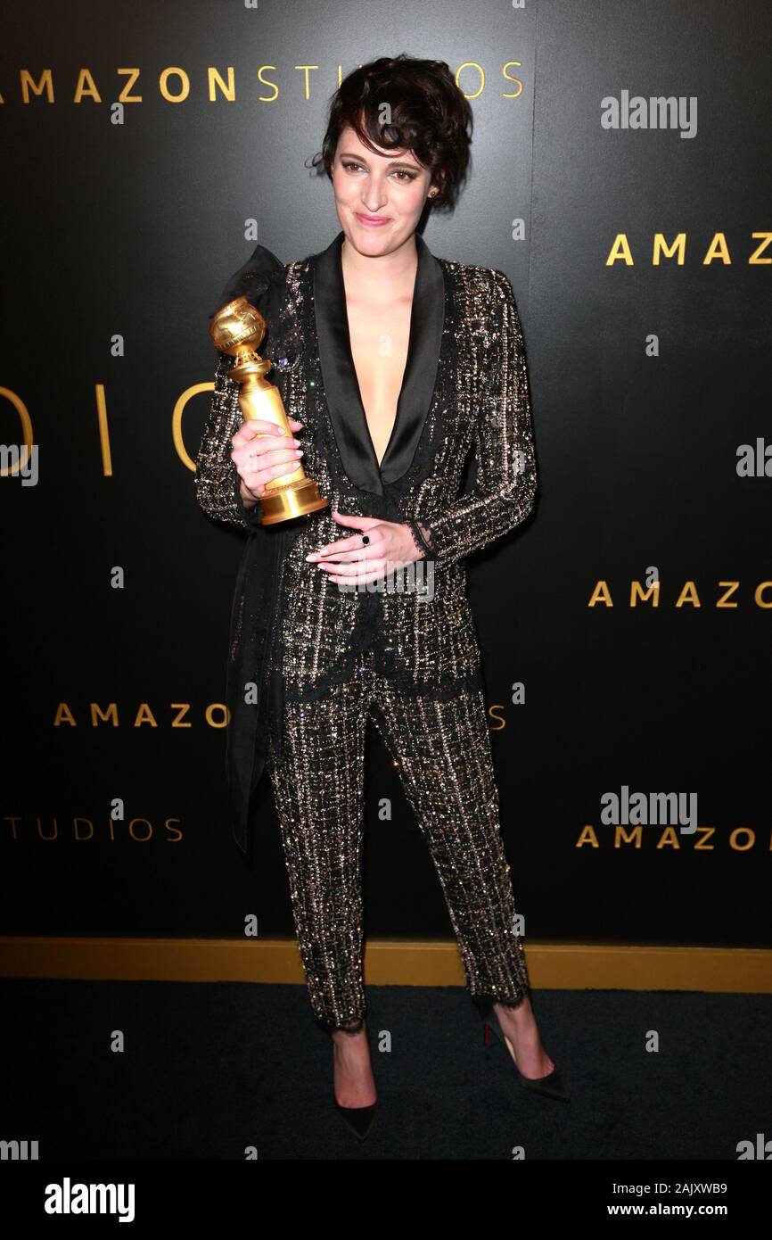 Beverly Hills, Ca. 5th Jan, 2020. Phoebe Waller-Bridge at the Amazon