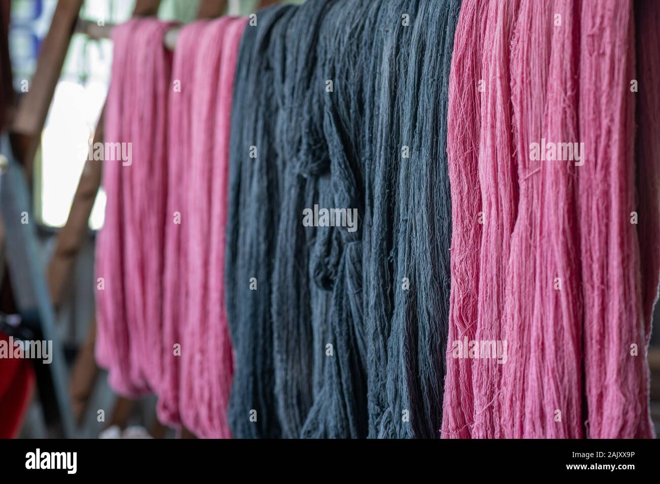Dyed lotus fabric hires stock photography and images Alamy
