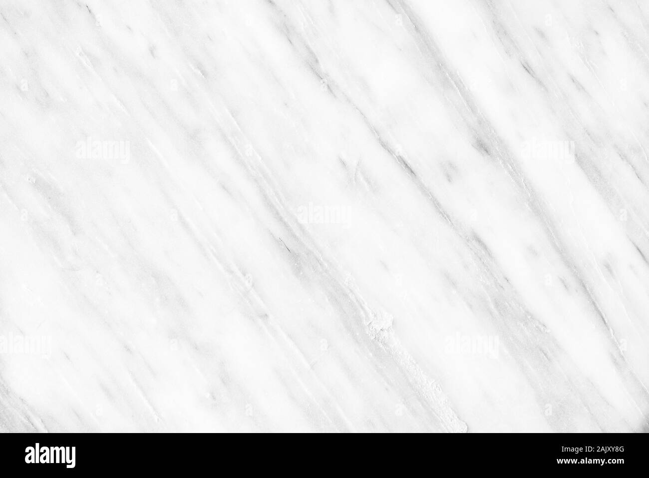 White Carrara Marble natural light for bathroom or kitchen white countertop. High resolution texture and pattern. Stock Photo