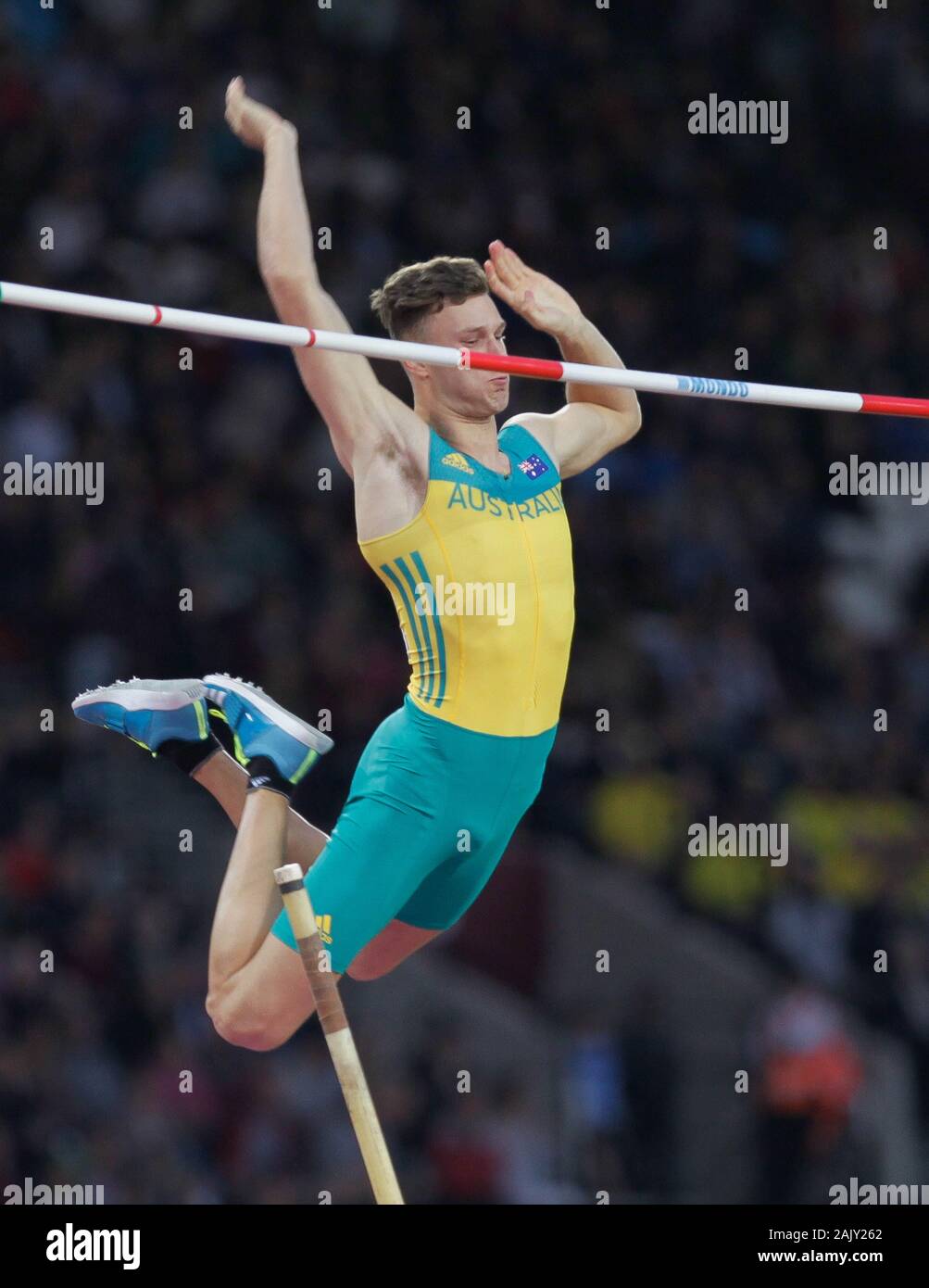 Kurtis Marschall (Australia) during the Final Pole Vault Men of the IAAF  World Championships in Athletics