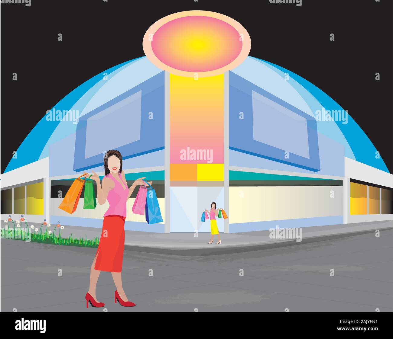 fashion woman vector design Stock Vector Image & Art - Alamy