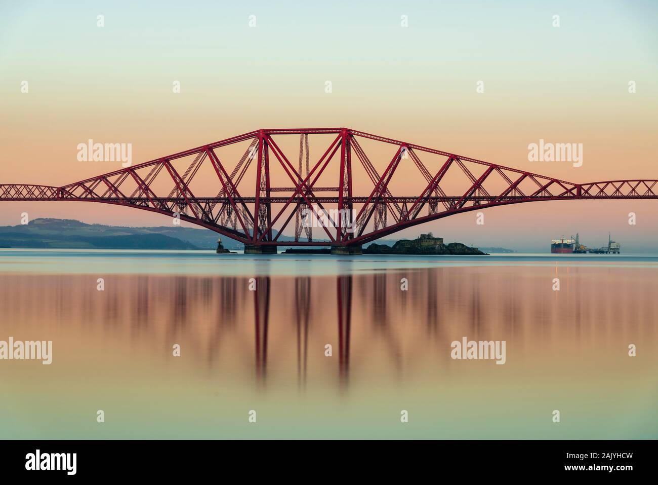 The Forth Bridge, Scotland, UK Stock Photo