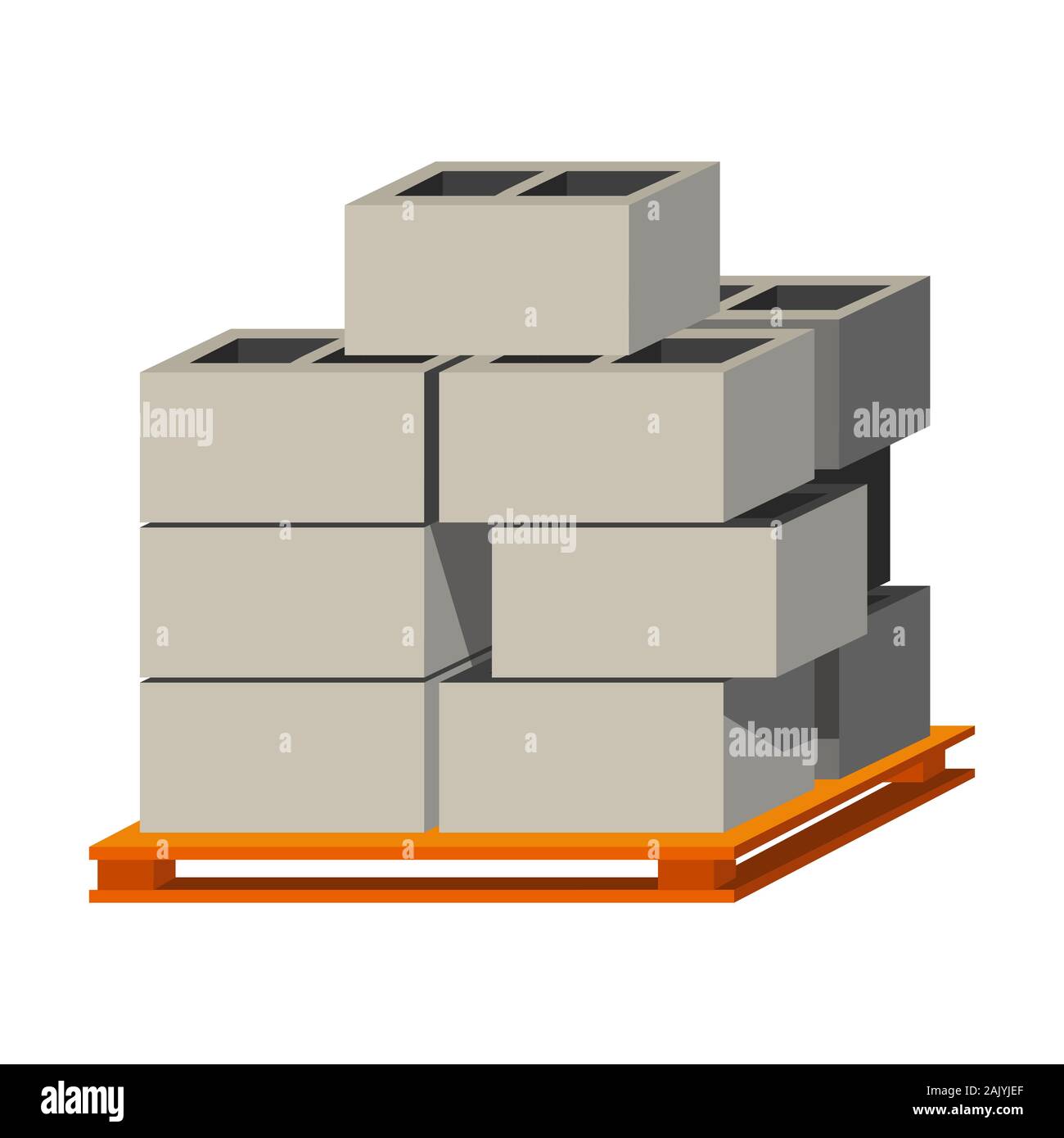 1,131 Pallet Of Cinder Blocks Images, Stock Photos, 3D objects, & Vectors