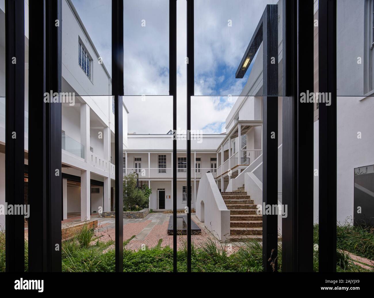 View across courtyard. Desmond & Leah Tutu Legacy Foundation, Cape Town ...