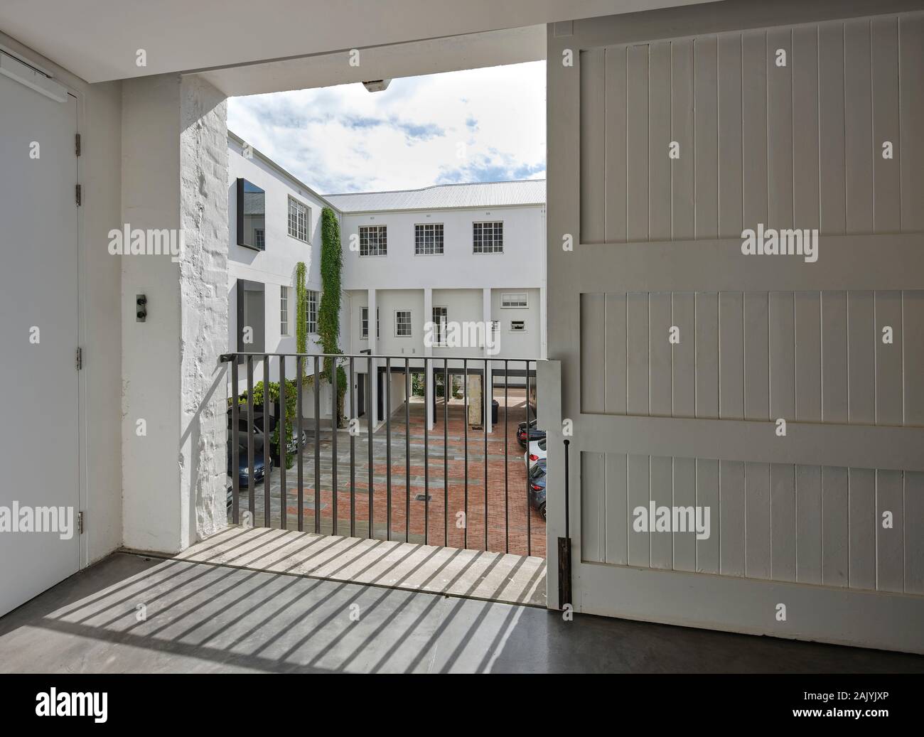 Elevated view across courtyard. Desmond & Leah Tutu Legacy Foundation ...