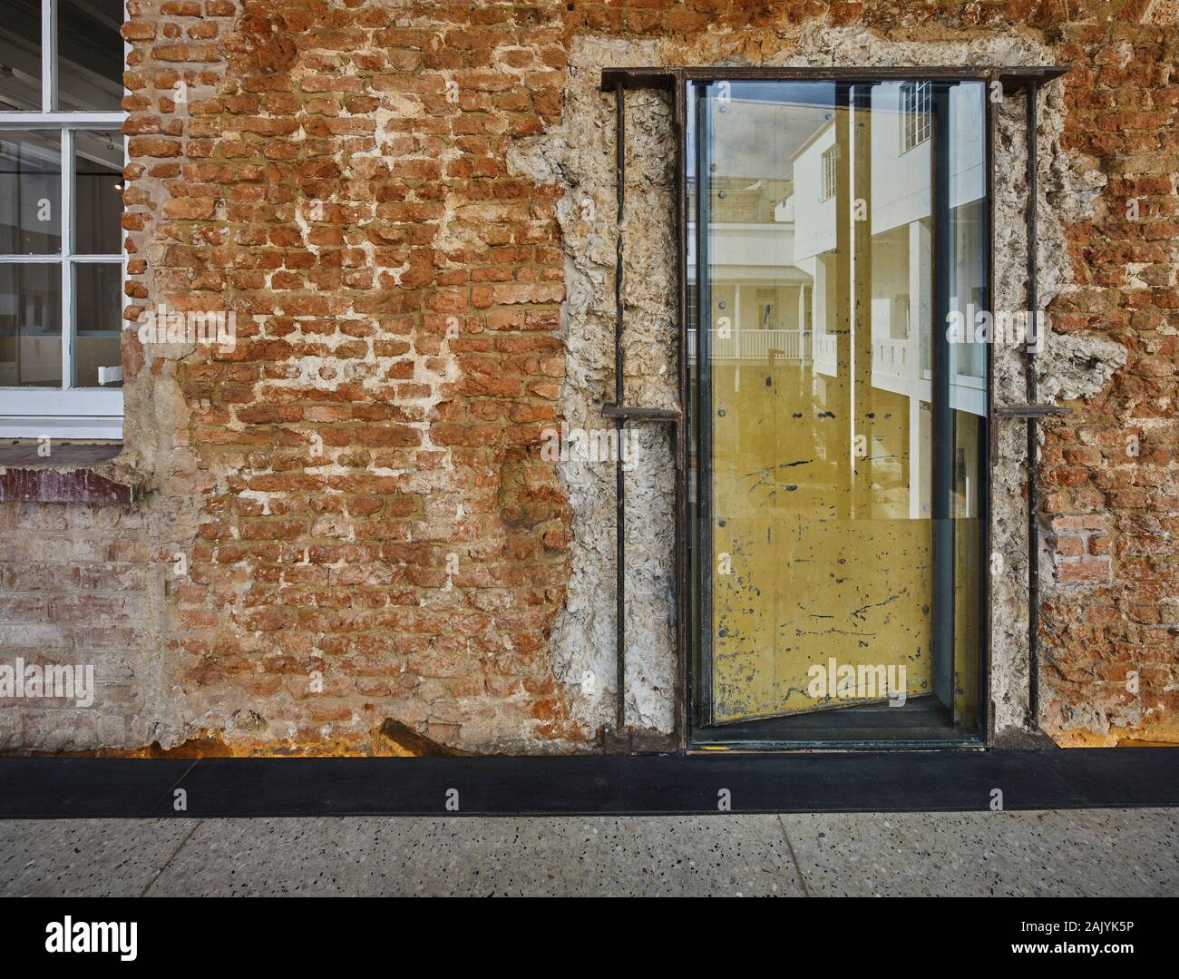Detail of old exposed brickwork. Desmond & Leah Tutu Legacy Foundation ...