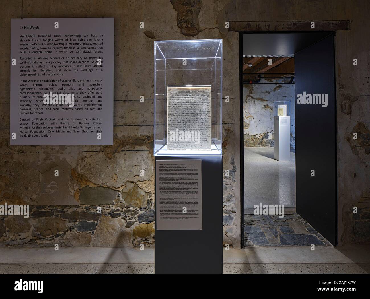 Exhibition space on ground floor. Desmond & Leah Tutu Legacy Foundation ...