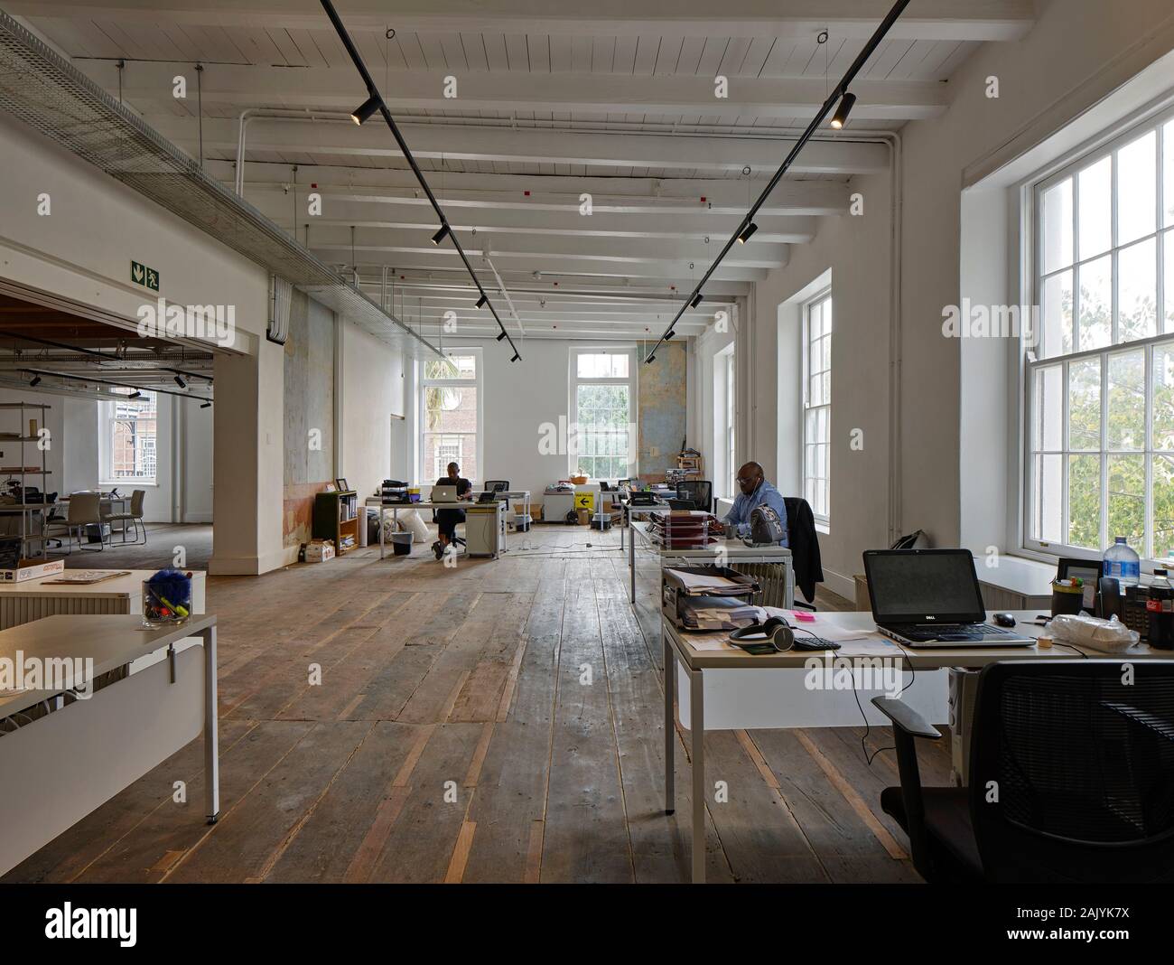 Open plan office space. Desmond & Leah Tutu Legacy Foundation, Cape