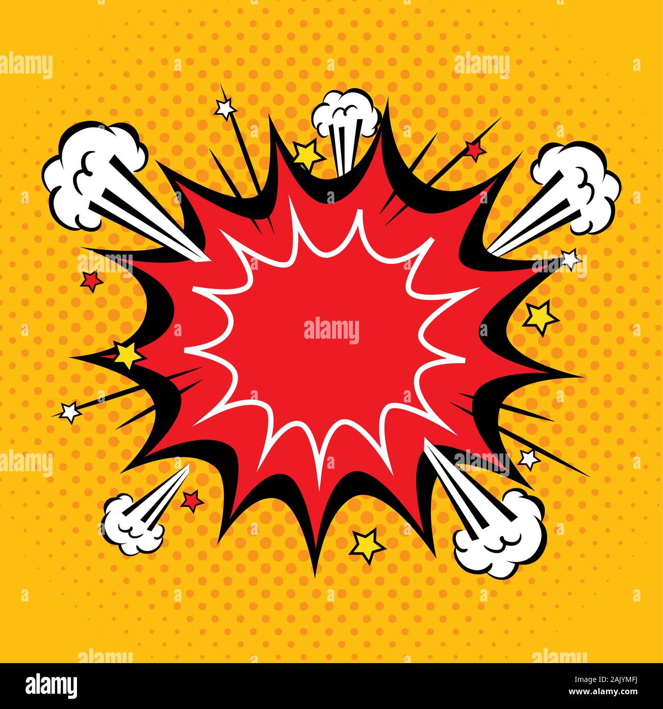 explosion pop art style icon Stock Vector Image & Art - Alamy